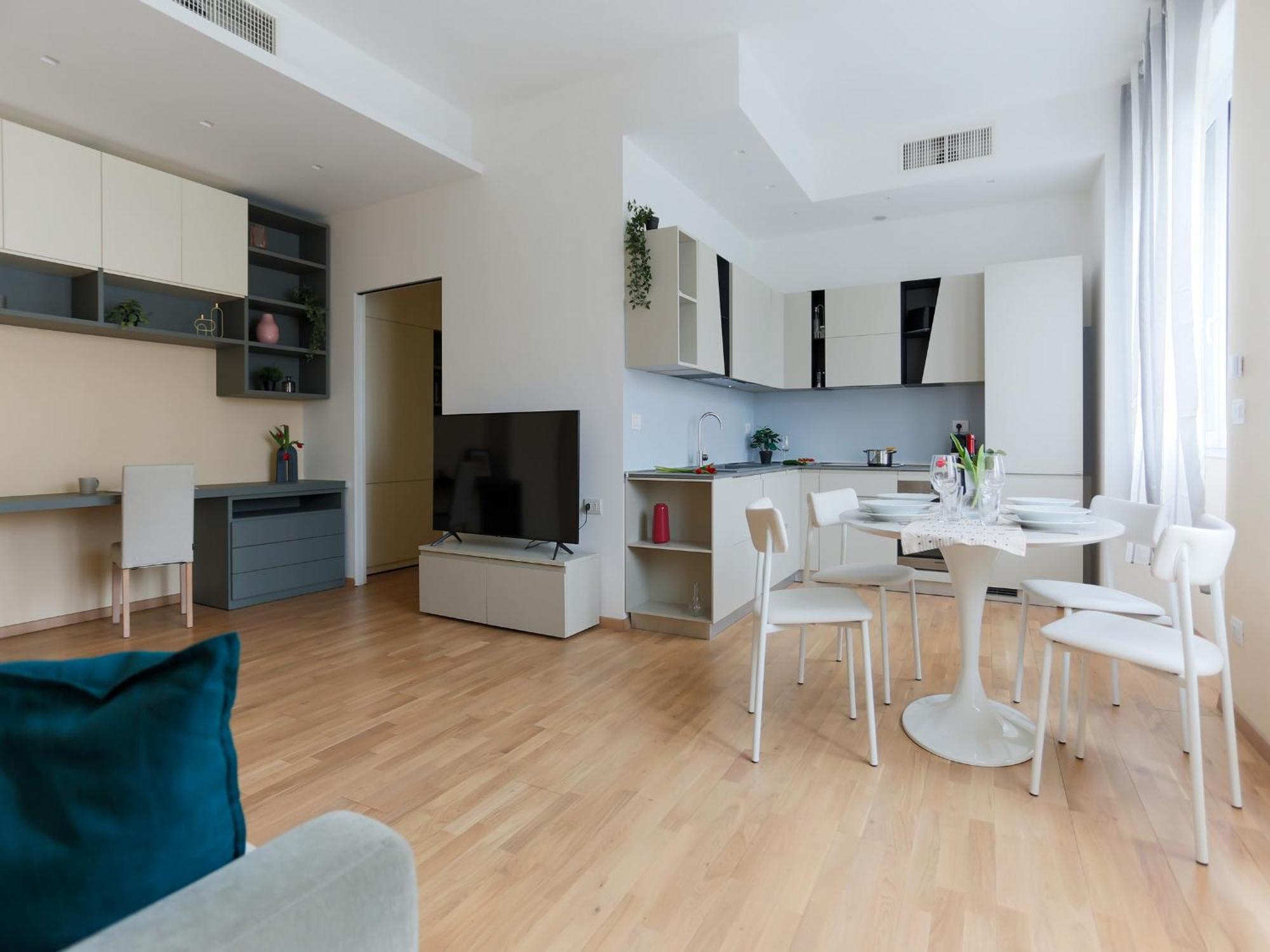 The Best Rent - Bright One-Bedroom Apartment In Corso Vittorio Emanuele II Milano Eksteriør bilde